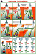 ПС48 Сигналы светофоров (ламинированная бумага, А2, 2 листа) - Плакаты - Автотранспорт - Магазин охраны труда Протекторшоп